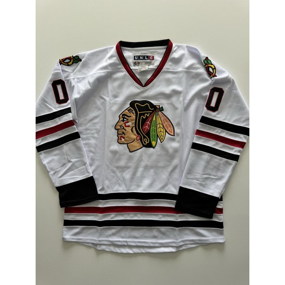 UNLC Eway Clark Griswold #00 Christmas Vacation Hockey Jersey White Size 2XL